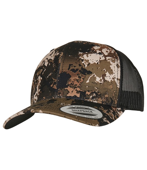 YP Classics Veil Camo retro trucker cap (6606VC)