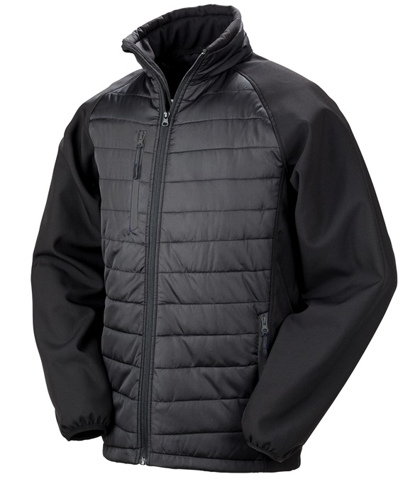 Compass padded softshell jacket