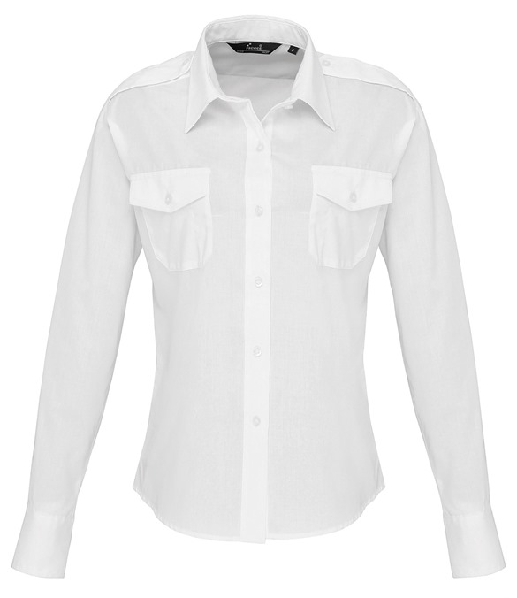 Women&#39;s long sleeve pilot shirt