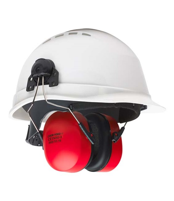 Helmet Mounted Ear Defenders