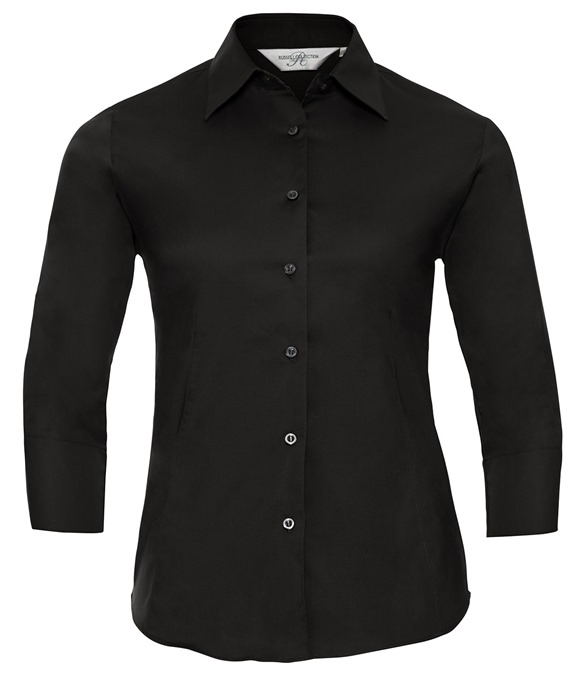 Women's ? sleeve easycare fitted shirt