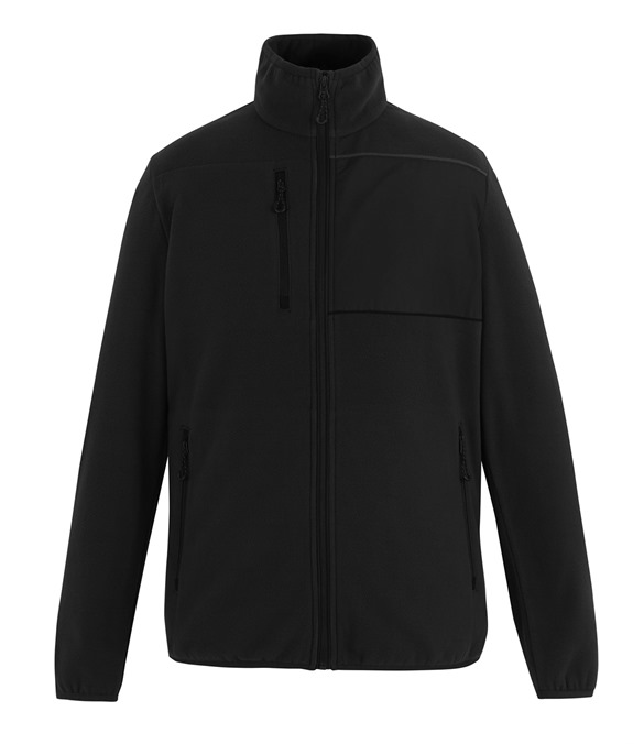 Active printable fleece jacket