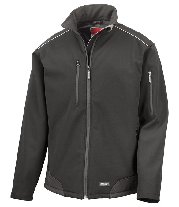 Ripstop softshell workwear jacket