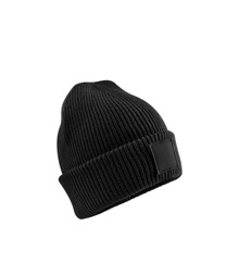 Kids deep cuffed tonal patch beanie