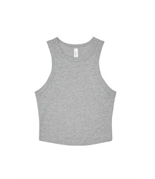 Women?s micro rib racer tank