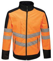 High-vis pro softshell