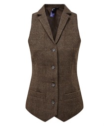 Women's herringbone waistcoat