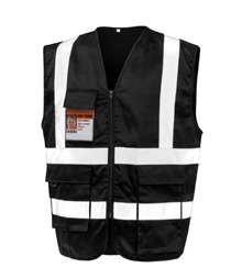 Heavy duty polycotton security vest