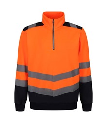 Pro hi-vis 1/4-zip sweatshirt