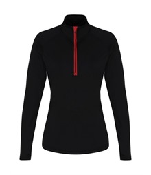 Women's TriDri? long sleeve performance ? zip