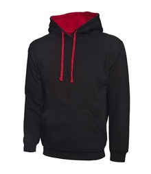 Contrast Hooded Sweatshirt 