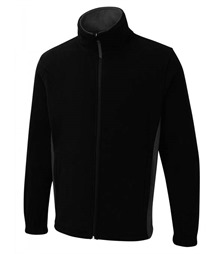 Two Tone Full Zip Fleece Jacket