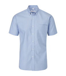 Bruff S/S Classic Fit Oxford Shirt With Button Down Collar