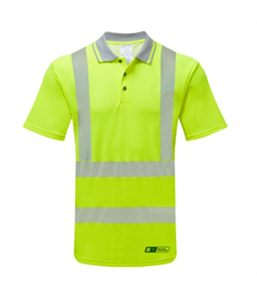 PULSAR® Short Sleeve Polo Shirt Yellow (Limited Stock)
