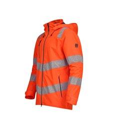 PULSAR® REACT Men's Hi-Vis Waterproof Yellow Shell Jacket