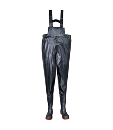 Steel PVC Chest Wader S5 Size 7 (Clearance Price £20.00 - 1 Available)