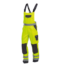 Dassy Toulouse High Visibility Brace Overall With Knee Pockets