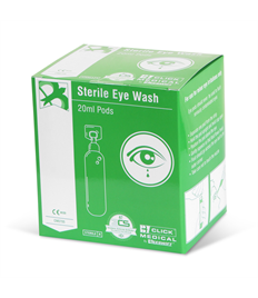 Click Medical Eyewash Pods 20ml