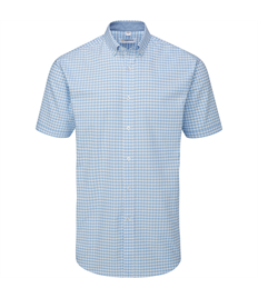 Baltimore S/S Checked Oxford Shirt 