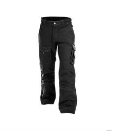 Dassy Jackson Canvas Work Trousers With Knee Pockets