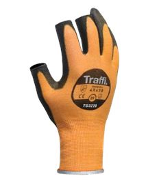 Traffi X-DURA 3 DIGIT PU Cut Level B Safety Glove (PACK 10)