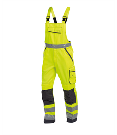 Dassy Malmedy High Visibility Brace Overall With Knee Pockets