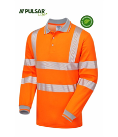 PULSAR® LIFE Men's Long Sleeve Polo Shirt