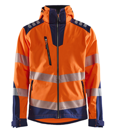 BLÅKLÄDER Hi-Vis Softshell Jacket