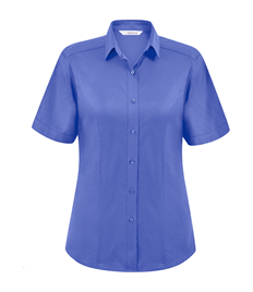 Megan Ladies S/S Oxford Blouse