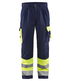 BLÅKLÄDER Hi-Vis Trousers  Class 1