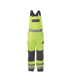 Dassy Colombia Multinorm High Visibility Brace Overall With Knee Pockets