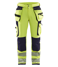 BLÅKLÄDER Hi-Vis Trousers 4-Way Stretch